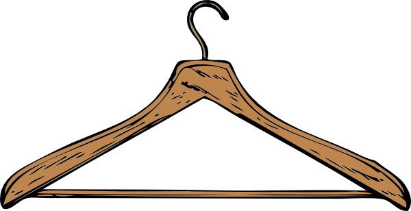 Coat Hanger Clip Art. Coat Hanger · By: OCAL 6.8/10 34 votes