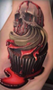 Skull Cupcake Tattoos Image