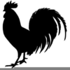 Fighting Rooster Clipart Image