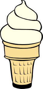Soft Ice Cream Cones Ff Menu 2 Clip Art
