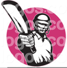 Cricket Batsman Clipart Free Image