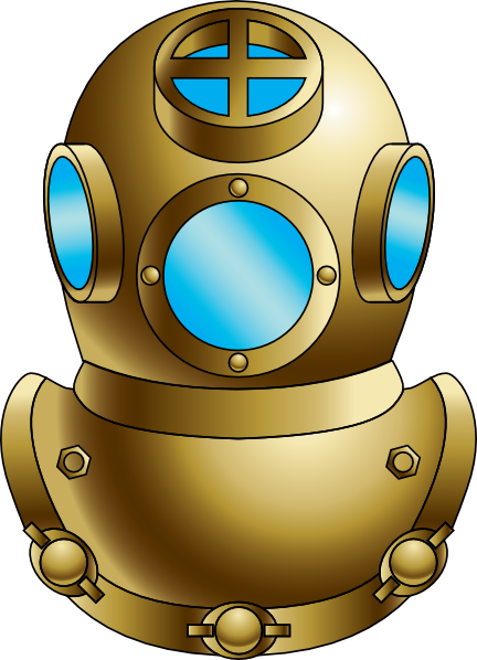 deep sea diver clipart free - photo #18