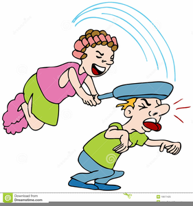 Clipart Pan Hitting Image