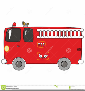 Animated Fire Engine Clipart Image