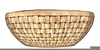 Woven Basket Clipart Image