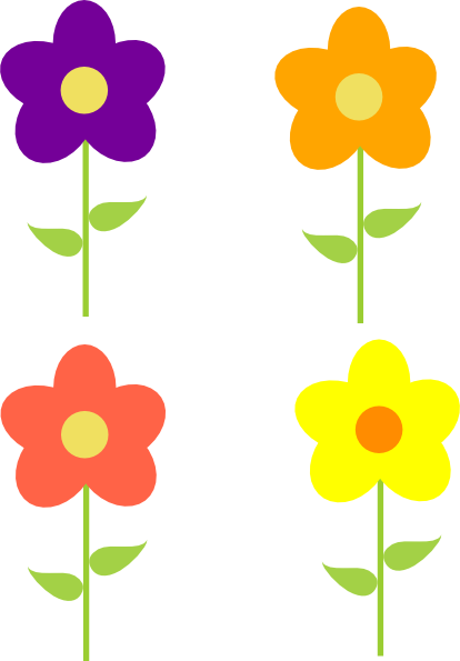 clipart pictures of spring flowers - photo #22