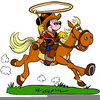 Cartoon Cowboy Boots Clipart Image