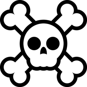Skull And Crossbones  Free Images at  - vector clip art