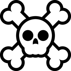 Skull And Crossbones  Free Images at  - vector clip art online,  royalty free & public domain