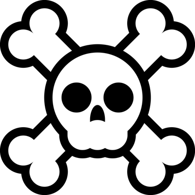 Skull And Crossbones  Free Images at  - vector clip art