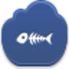 Fish Skeleton Icon Image