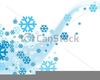 Small Snowflake Clipart Image
