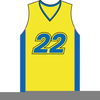 Basketball Jersey Clipart Image