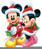 Mickey Santa Clipart Image