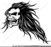 Skull Clipart Black And White Image