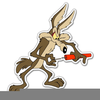 Wiley Coyote Clipart Image