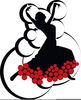 Flamenco Dancers Clipart Image