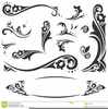 Calligraphy Swirl Clipart Image