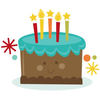 Personalized Birthday Clipart Image