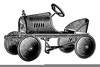 Old Fashion Truck Clipart Image