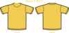 Yellow T-shirt Clip Art