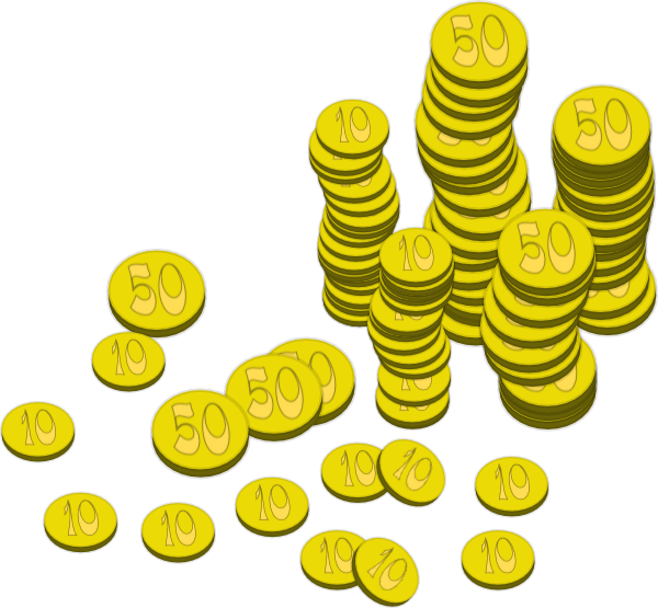 Coins Money Clip Art at vector clip art online