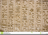 Hieroglyphics On Walls Image
