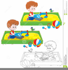Sandpit Clipart Image