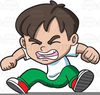Angry Girl Clipart Image