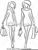 Girlfriends Free Clipart Image