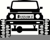 Suzuki Samurai Clipart Image