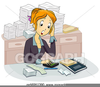 Female Accountant Clipart Image