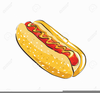 Dancing Hot Dog Clipart Image