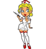 Naughty Nurse Clipart Image