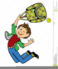 Child With Backpack Clipart Image