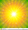 Summer Sunshine Clipart Image