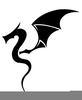 Simple Dragon Clipart Image