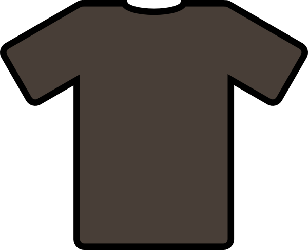 t shirt silhouette clip art - photo #48