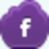 Free Violet Cloud Facebook Small Image