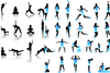 Kid Fitness Clipart Image
