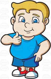 Clipart Fat Person Cartoon | Free Images at Clker.com - vector clip art