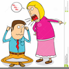 Mad Wife Clipart Image