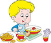 Eating Breakfast Clipart Free Image