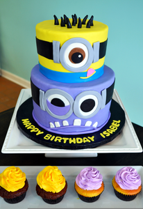 Evil Minion Cakes Image