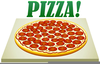 Pepperoni Pizza Clipart Free Image