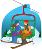 Chairlift Clipart Image