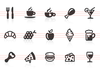 0004 Food And Drinks Icons Image