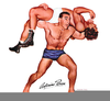 Professional Wrestling Clipart Image