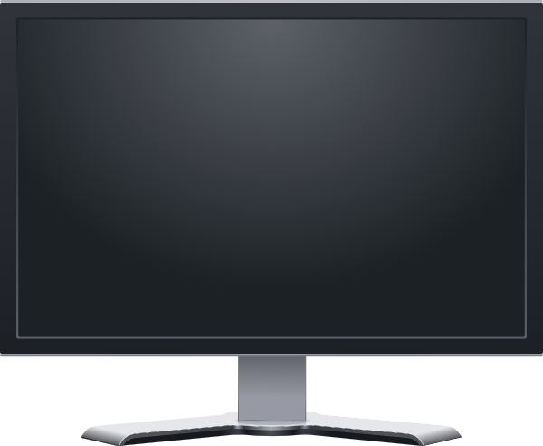 Computer Monitor Clipart. Lcd Monitor