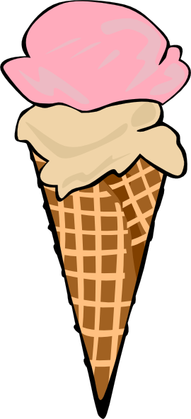 ice cream cone border clip art - photo #37